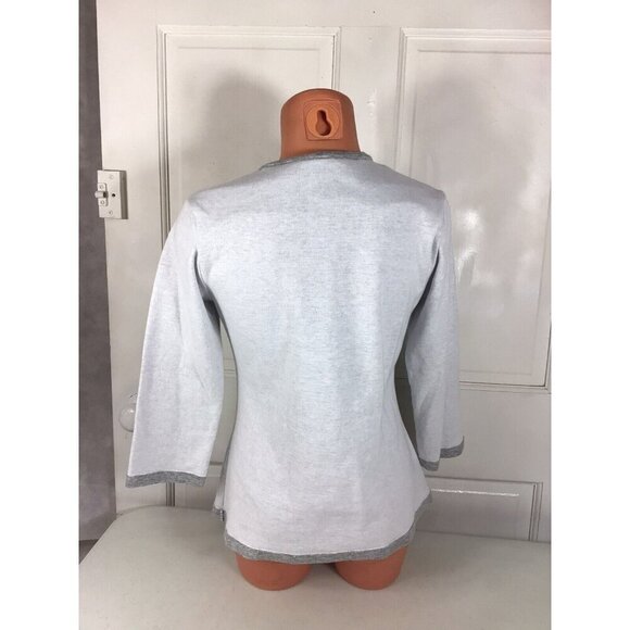 Pure Amici Cardigan Sweater Top Made in Peru Womens Small - Picture 5 of 5